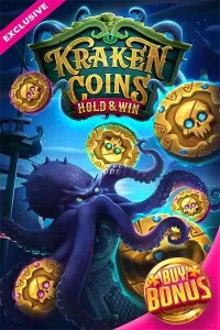 kraken coins game logo