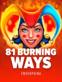 81 burning ways slot logo
